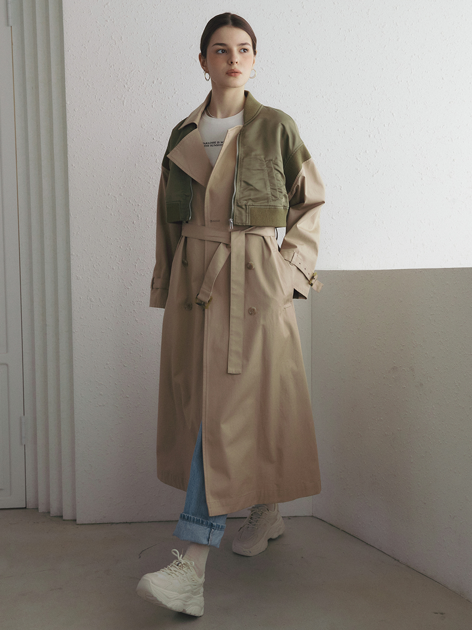 MA-1 TRENCH COAT [2color]