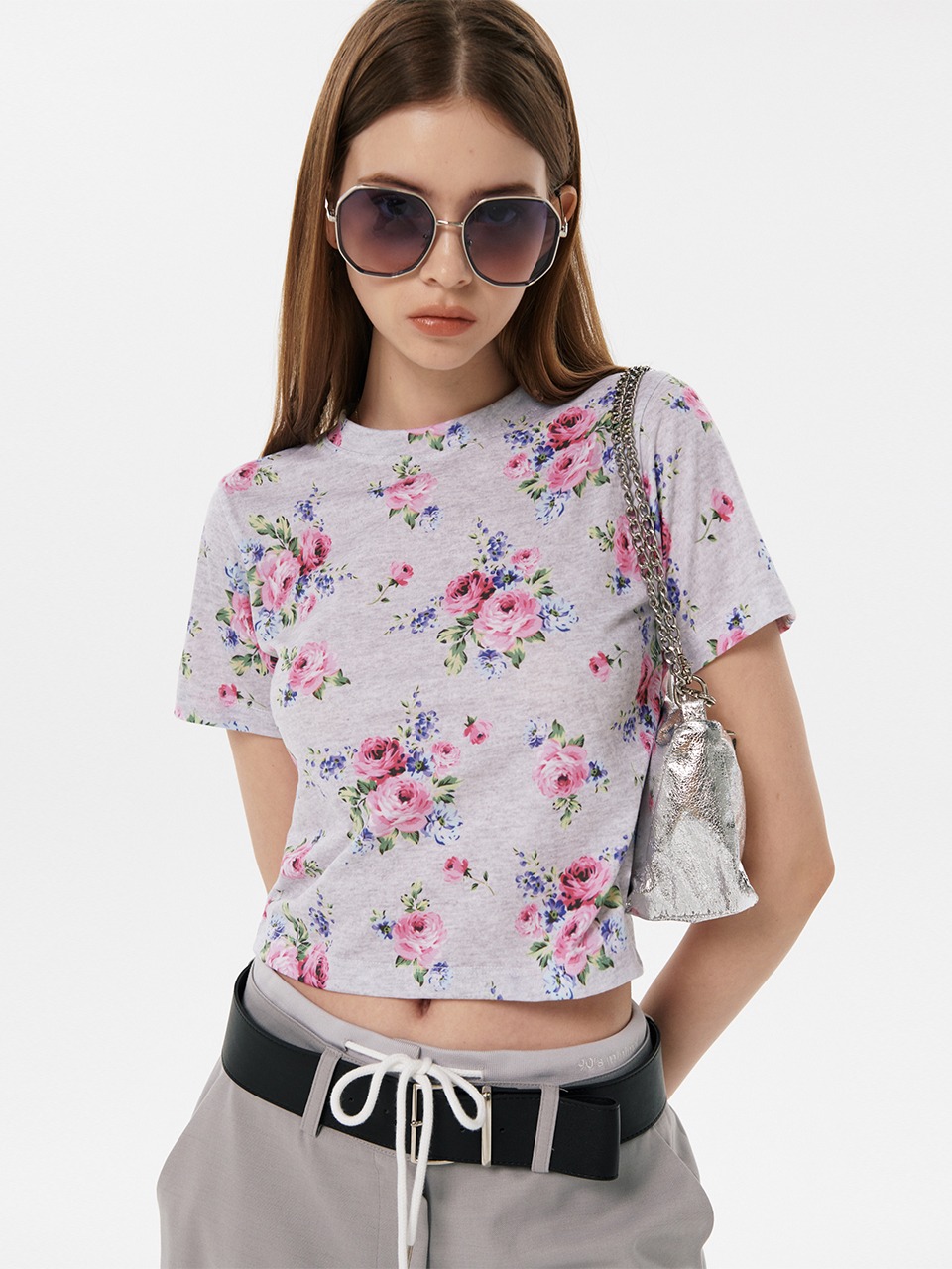 Floral Half Sleeve T-Shirts (3color)